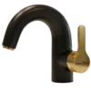 Acme - Basin Mixer - Black & Gold