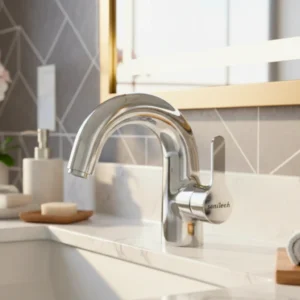 Acme Basin Mixer in Bathroom in Daylight Basin Mixer Faucet - Acme