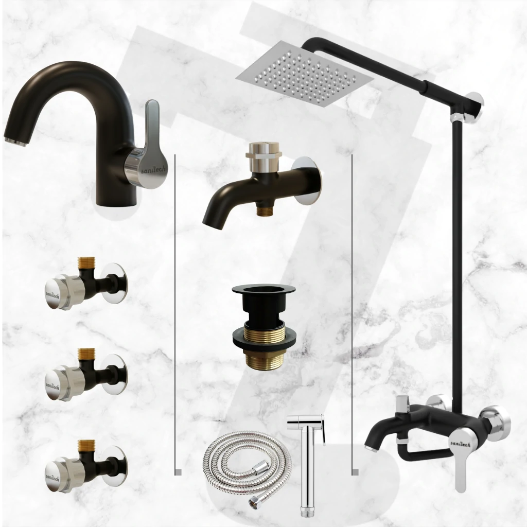 Acme Complete Set - Black & Chrome Acme Complete Set - Black & Chrome