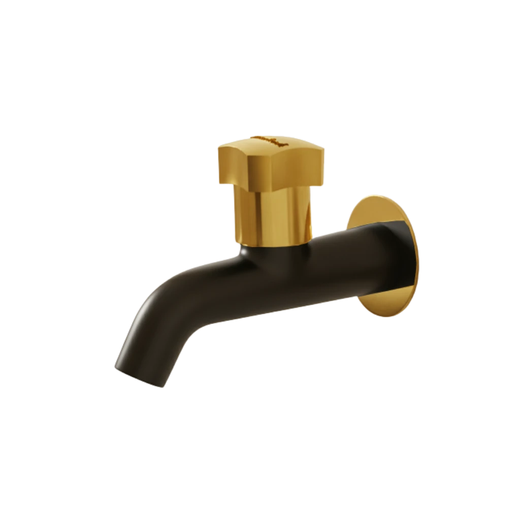 Bib Cock A - Black & Gold Bib Cock A - Black & Gold