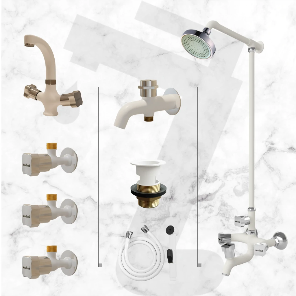 Cancer Complete Set - White & Chrome