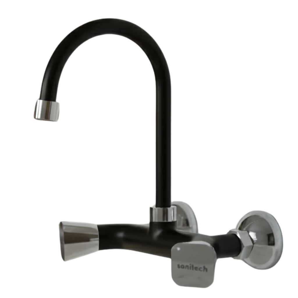 Curvy Mixer B - Black & Chrome