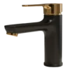 Eco - Basin Mixer - Black & Gold Eco - Basin Mixer - Black & Gold