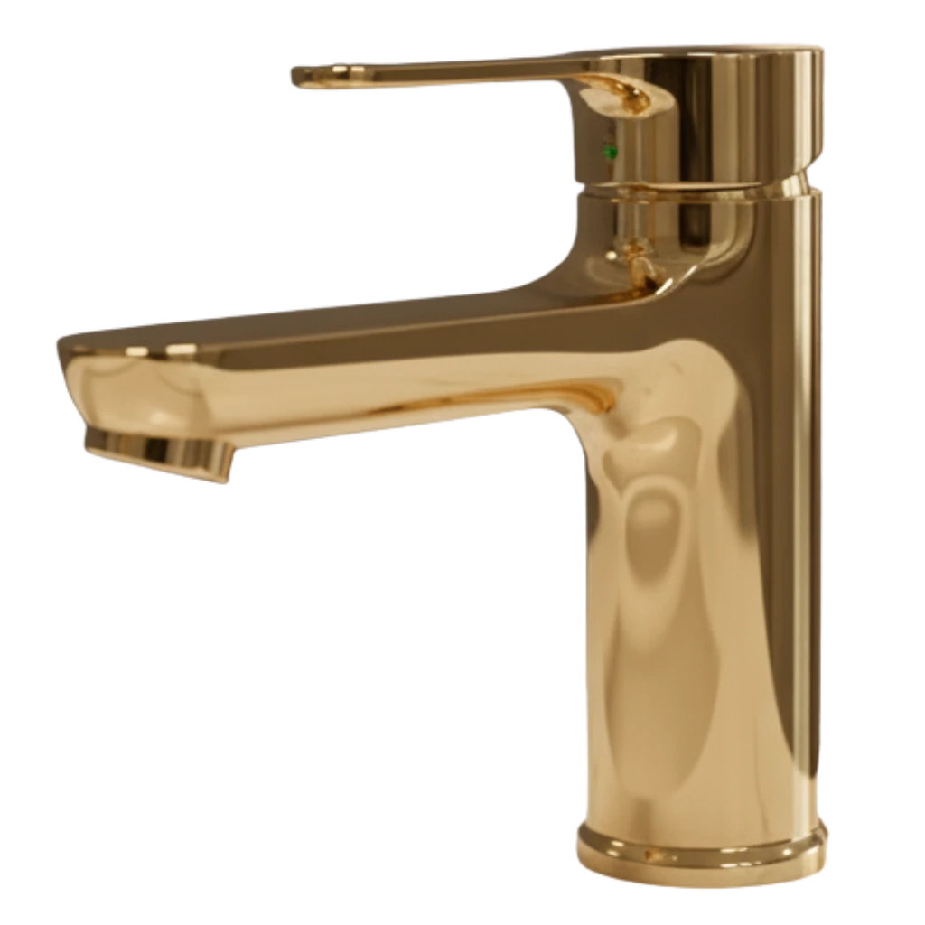 Eco - Basin Mixer - Gold Eco - Basin Mixer - Gold