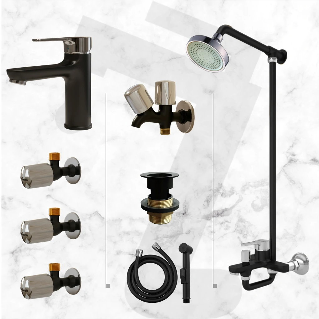 Eco Complete Set - Black & Chrome