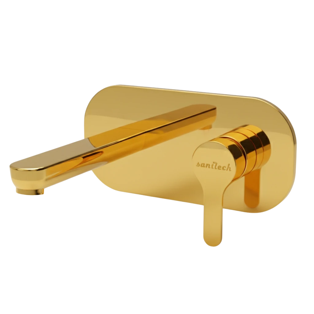 Eco Concealed Basin Mixer - Gold Eco Concealed Basin Mixer - Gold