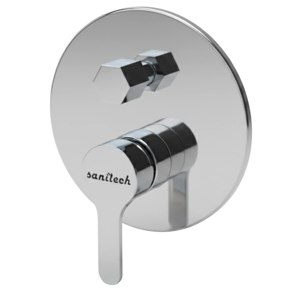 Eco Concealed Wall Mixer - Chrome Eco Concealed Wall Mixer - Chrome