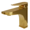 Inception - Basin Mixer - Gold