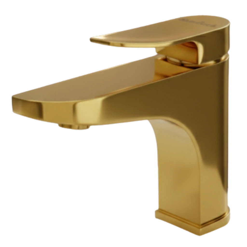 Inception - Basin Mixer - Gold