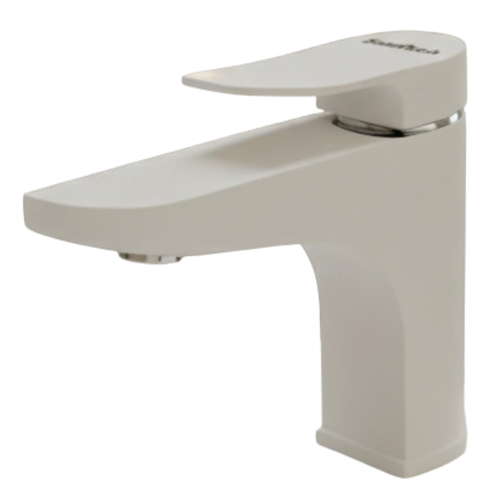 Inception - Basin Mixer - White