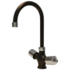 Leo - Basin Mixer - Black & Chrome Leo - Basin Mixer - Black & Chrome