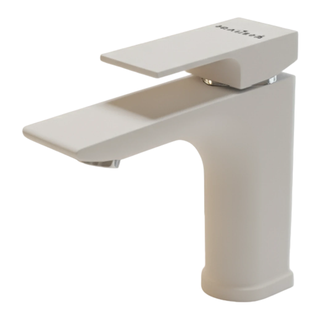 Moderation - Basin Mixer - White