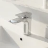 Moderation Basin Mixer in Bathroom in Daylight