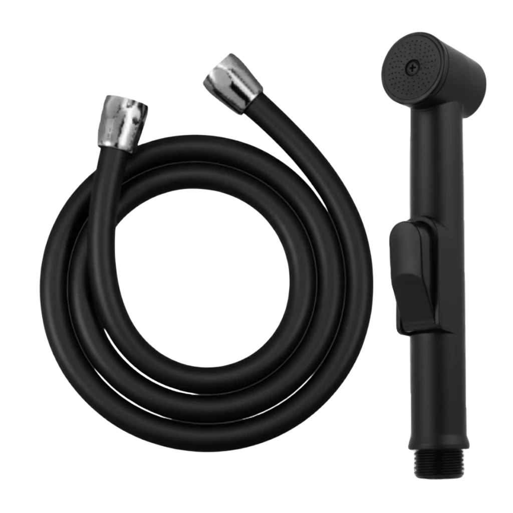 Muslim Shower Complete - Plastic Black