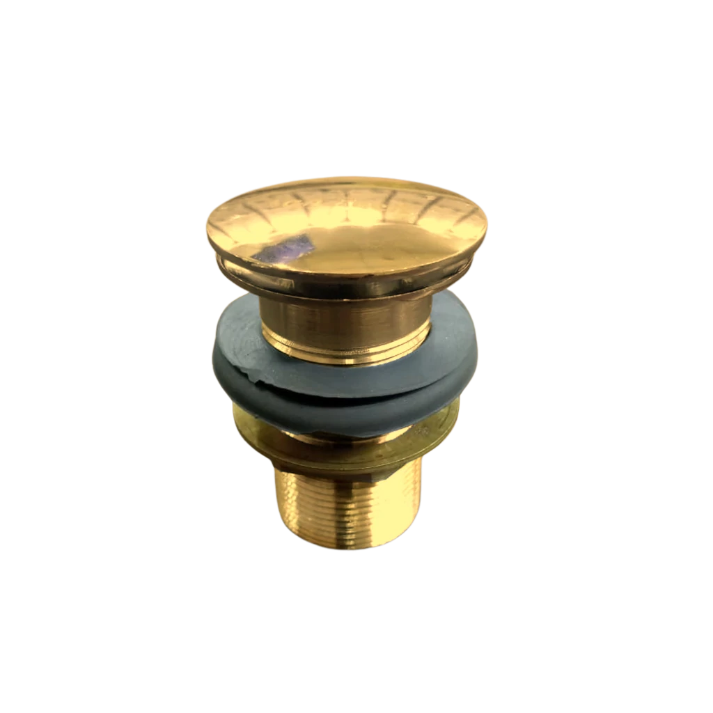 Push Waste 4-inch - Gold