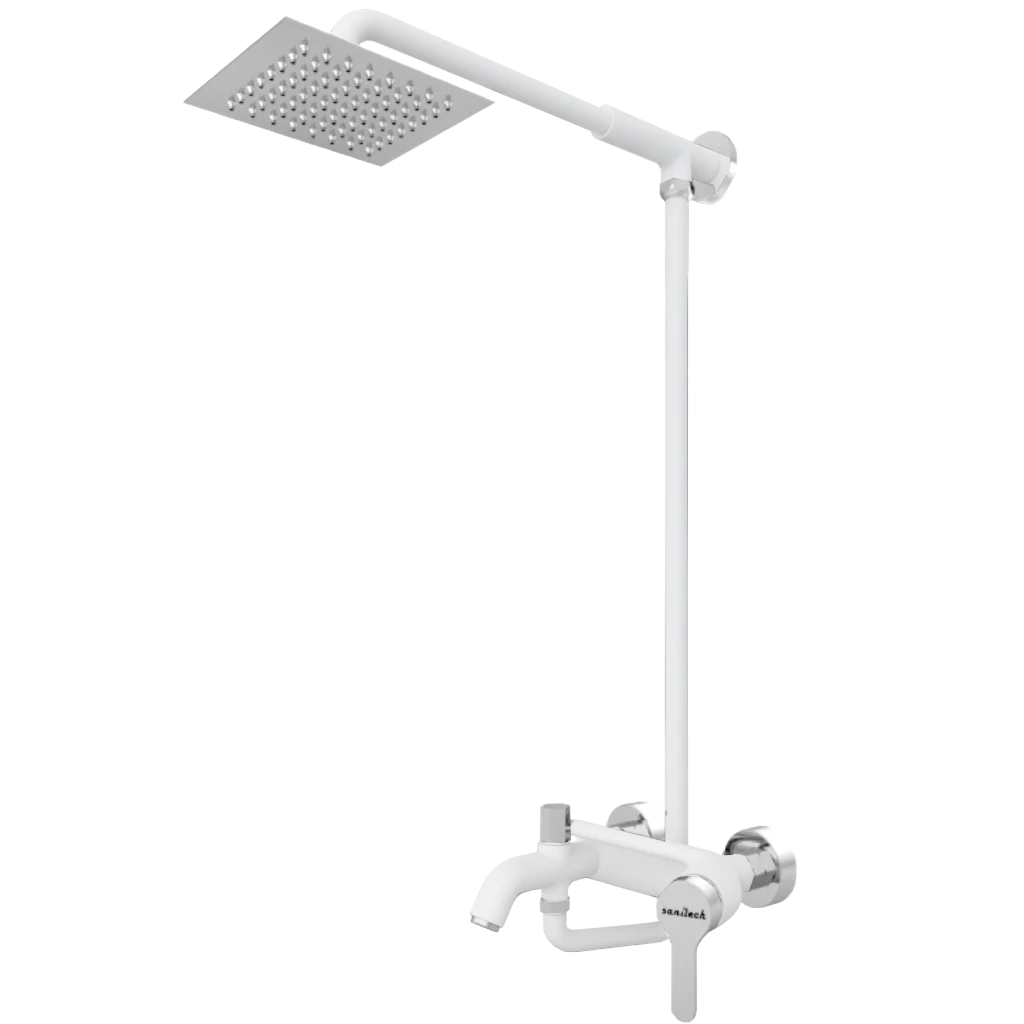 Wall - Acme Full - White & Chrome Wall - Acme Full - White & Chrome