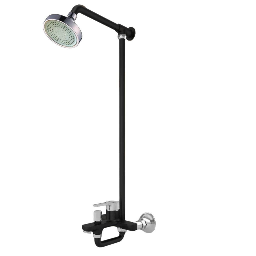 Wall - Eco Full - Black & Chrome