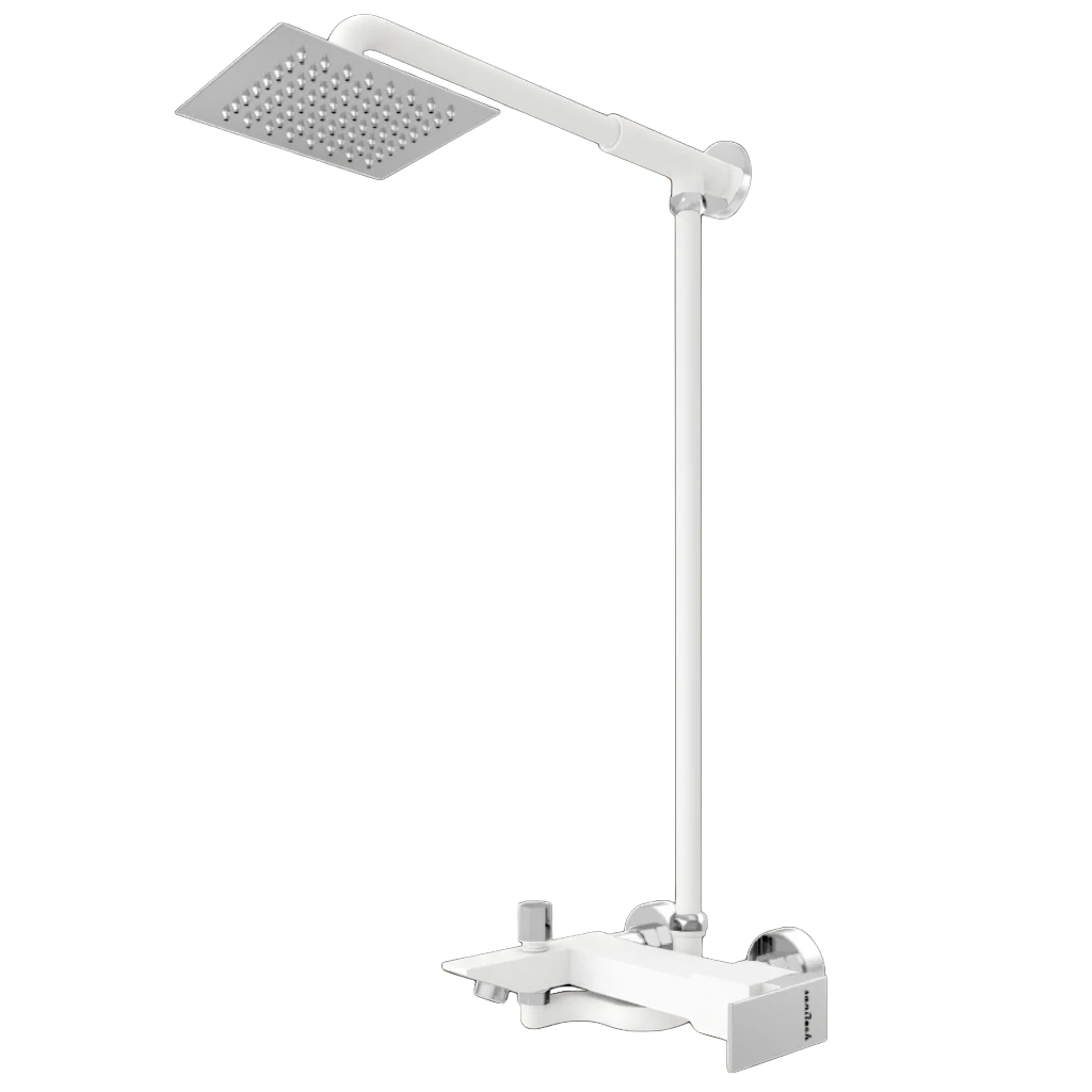 Wall - Moderation Full - White & Chrome Wall - Moderation Full - White & Chrome