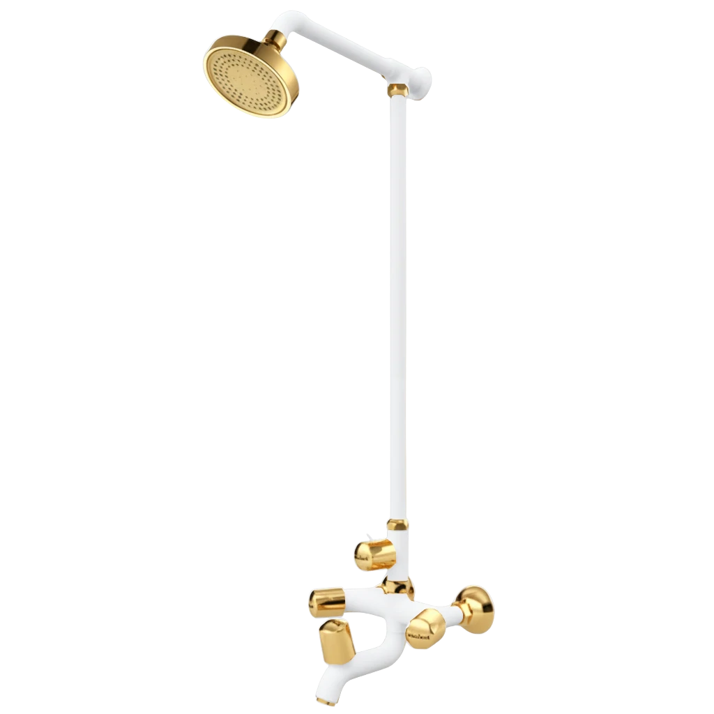 Wall - Scorpio Full - White & Gold Wall - Scorpio Full - White & Gold