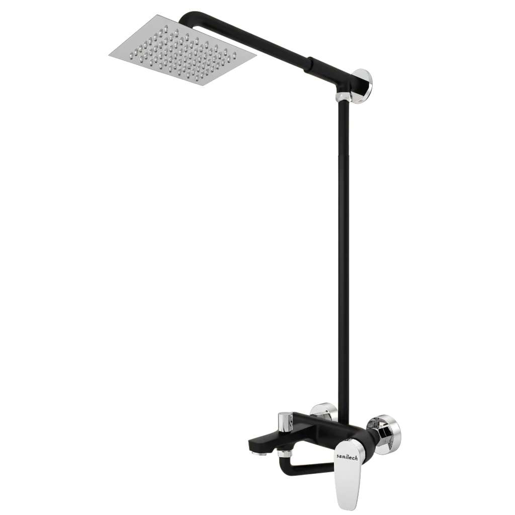 Wall - Vogue Full - Black & Chrome