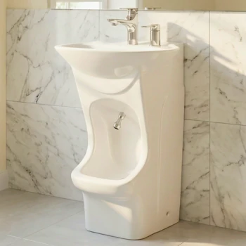 Wudu Basin in Bathroom